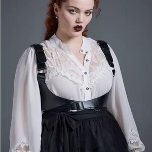 Torrid Black Ribbon Harness